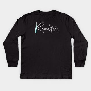 Real Estate professional Kids Long Sleeve T-Shirt